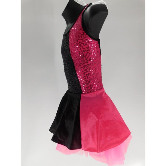Pre-Owned Costume Be Wicked  140837 Medium Child Hot Pink  Jazz - Picture 4 of 6